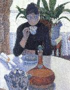 Paul Signac dining room Spain oil painting artist